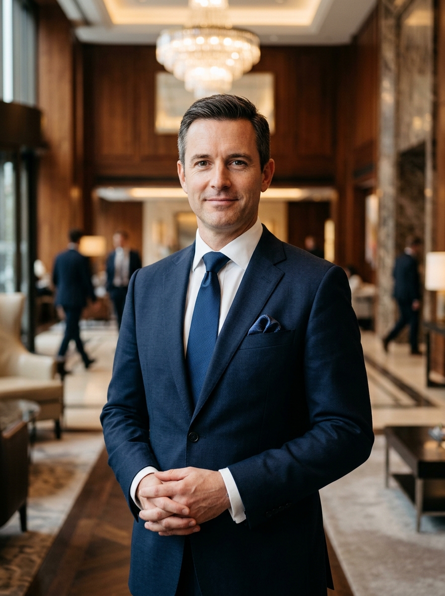 Finance headshot example from HeadshotCam