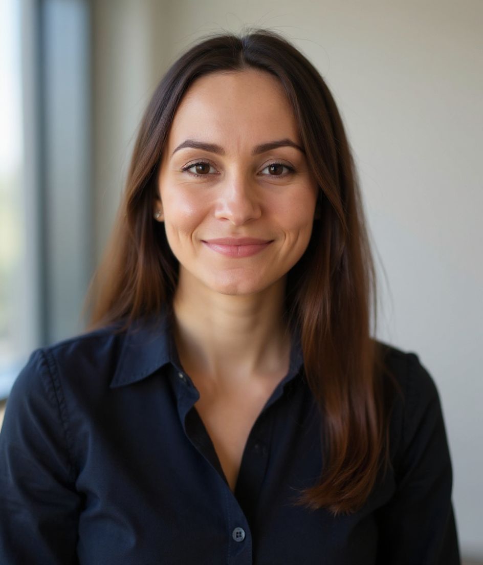 Designer — AI-generated headshot example