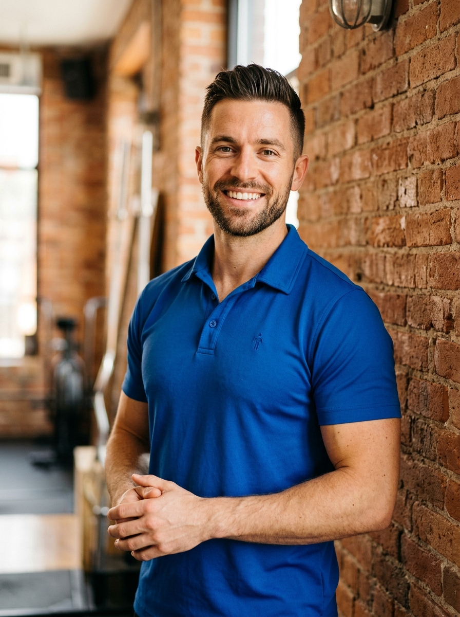 Personal Trainer — AI-generated headshot example