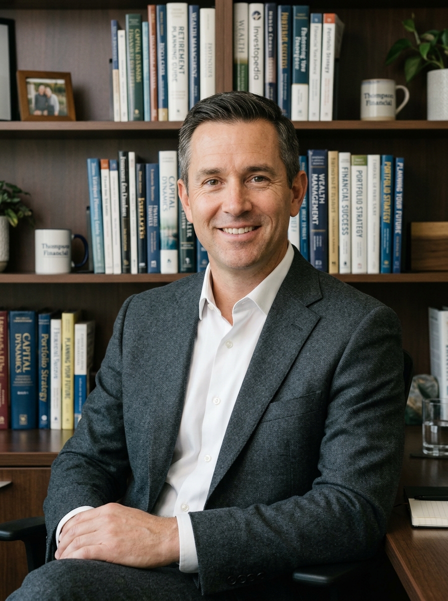 Financial Planner — AI headshot example