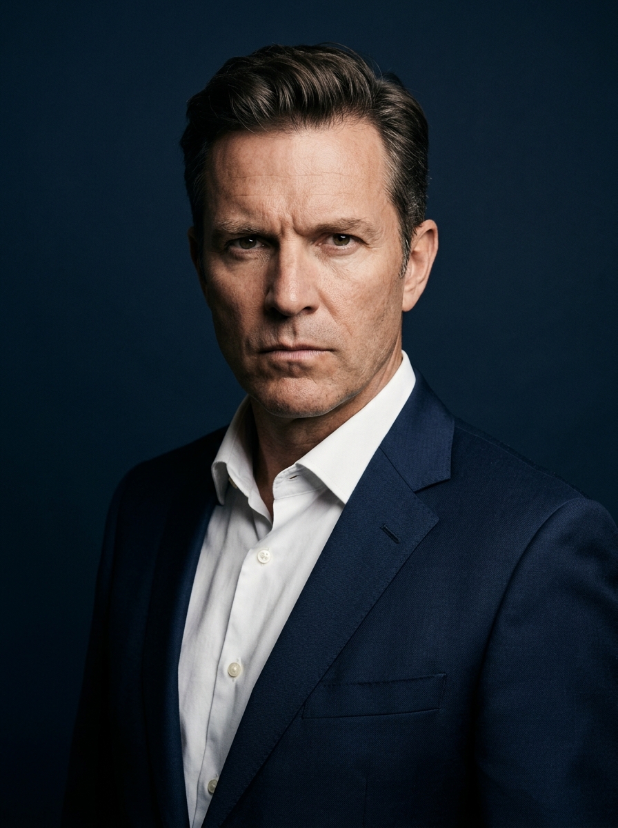 Litigator — AI headshot example